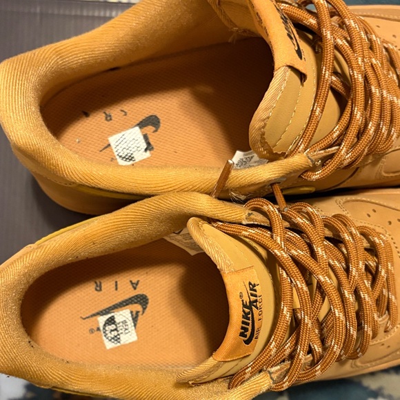 Nike Air Force 1 Wheat Sneakers - Picture 4 of 7